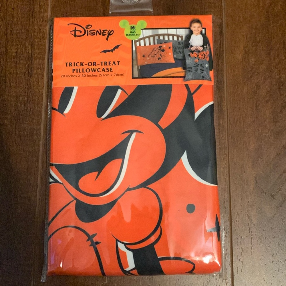 Disney Trick or Treat Pillowcase